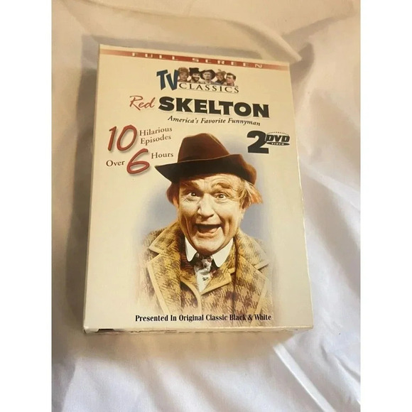 Red Skeleton TV Classics 2 DVD Set 10 Episodes 1 Disk New Sealed 1 Disk Like New - Picture 1 of 7